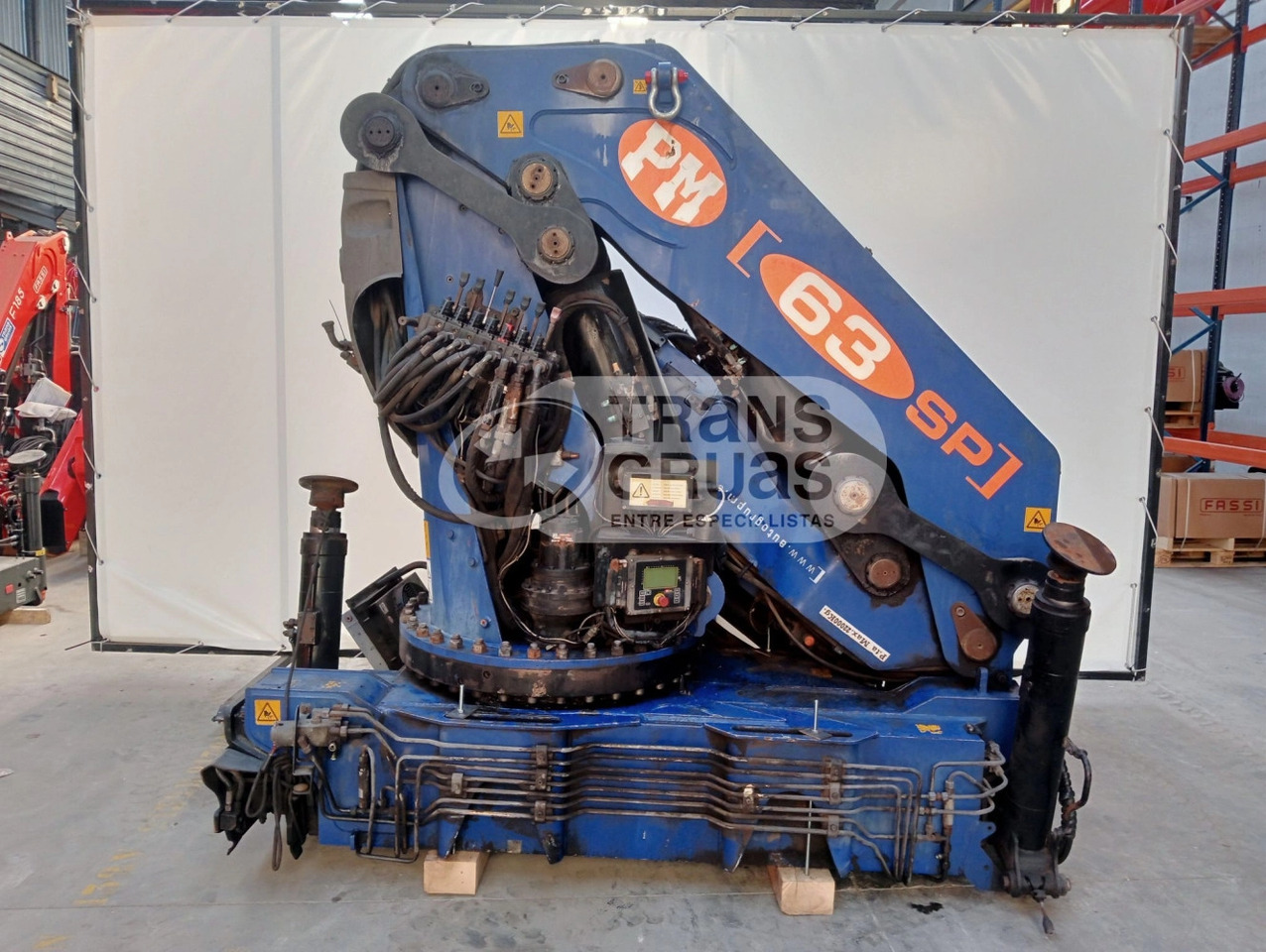 Grúa PM 63 SP - Кран за камион за Камион: снимка 1 Grúa PM 63 SP - Кран за камион за Камион: снимка 1