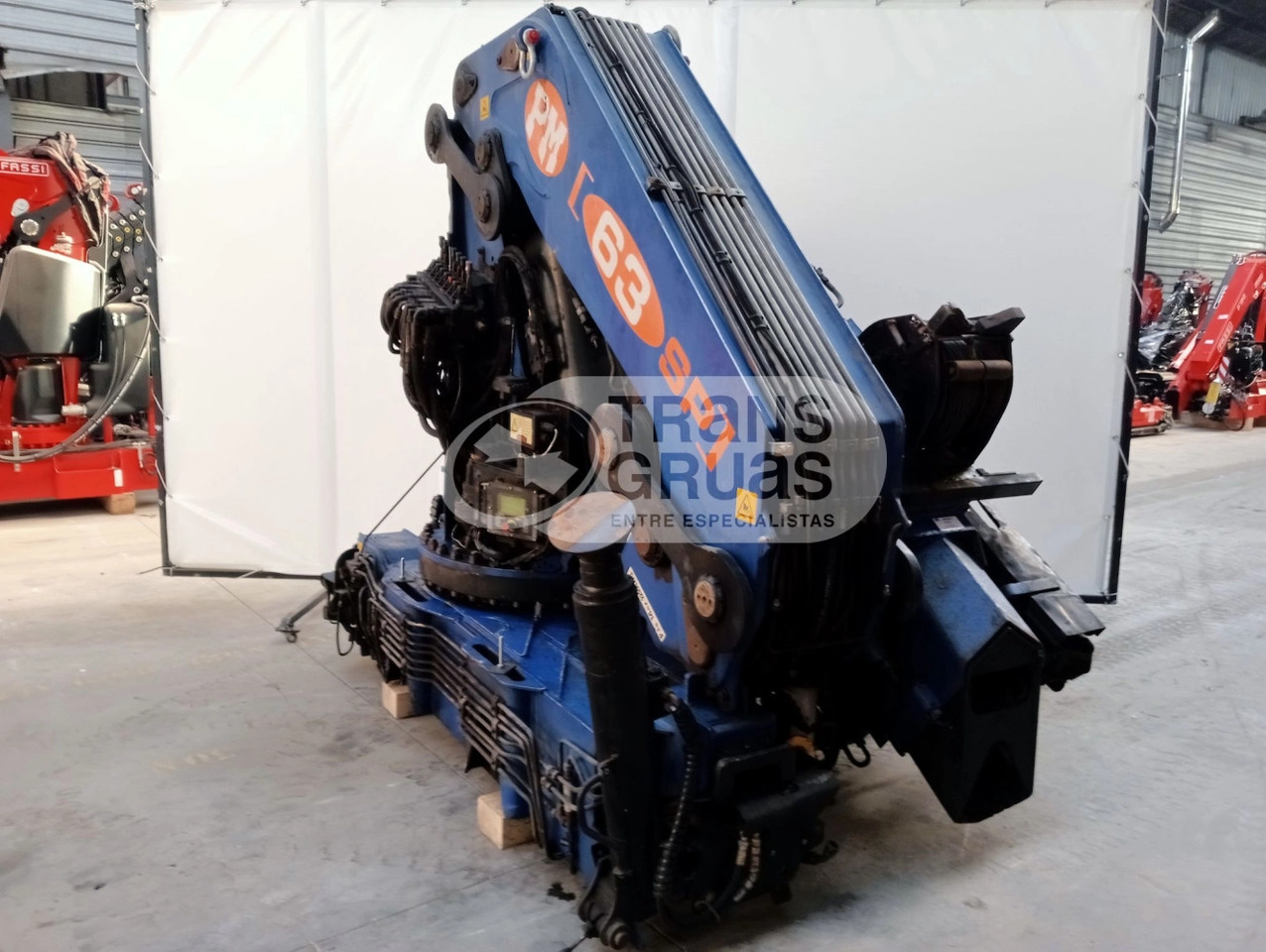 Grúa PM 63 SP - Кран за камион за Камион: снимка 4 Grúa PM 63 SP - Кран за камион за Камион: снимка 4