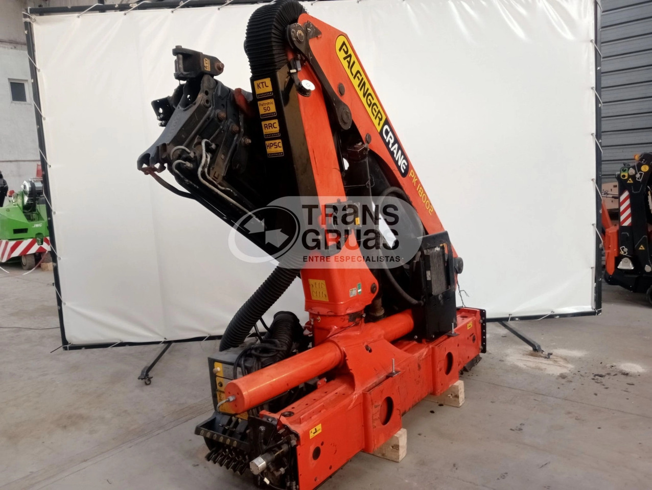 Grúa Palfinger PK 18002 EH - Кран за камион за Камион: снимка 4 Grúa Palfinger PK 18002 EH - Кран за камион за Камион: снимка 4