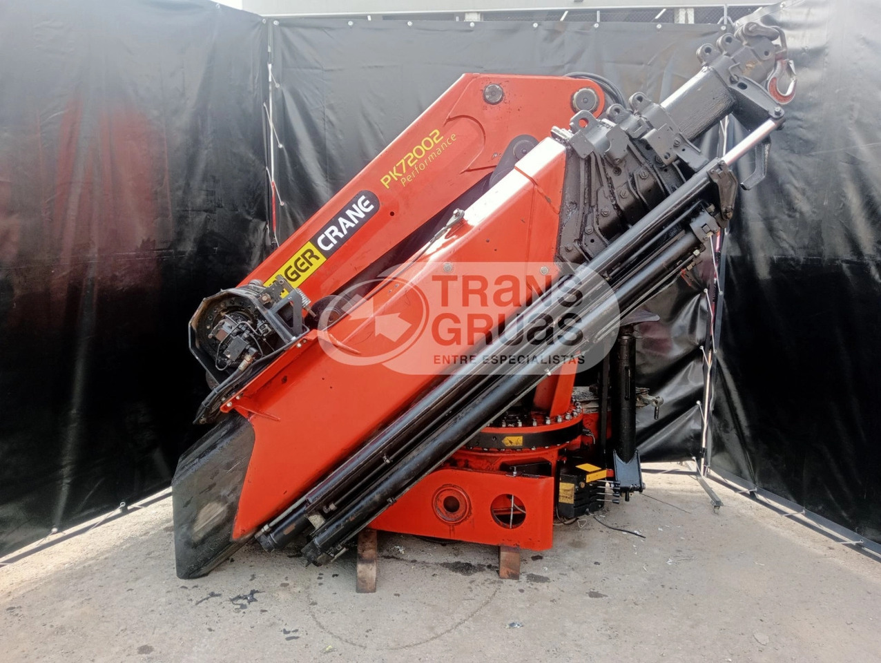 Grúa Palfinger PK 72002 - Кран за камион за Камион: снимка 1 Grúa Palfinger PK 72002 - Кран за камион за Камион: снимка 1