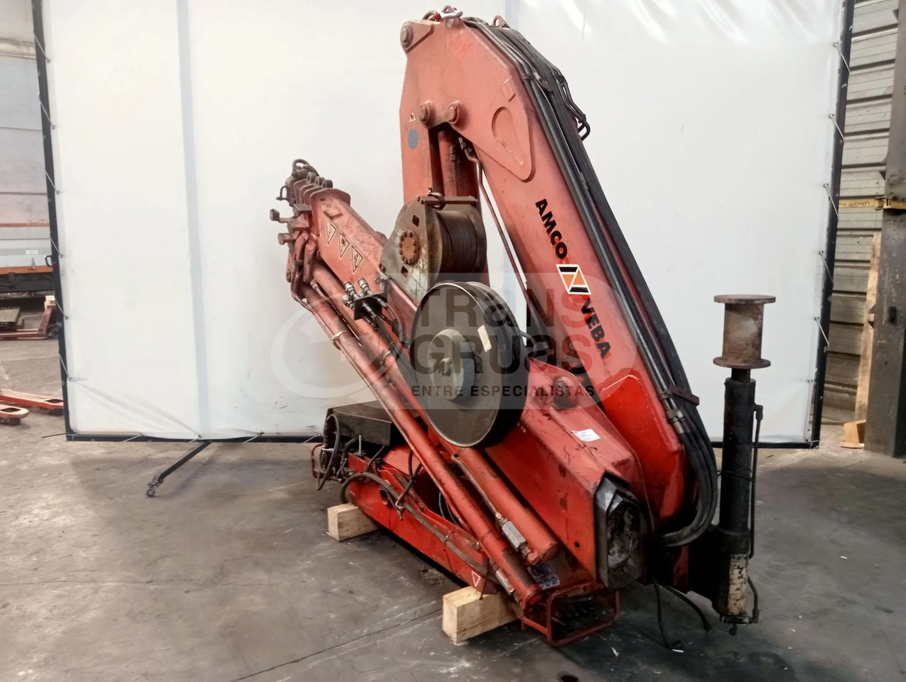 Grúa hidráulica Amco Veba 814 4S - Кран за камион: снимка 2 Grúa hidráulica Amco Veba 814 4S - Кран за камион: снимка 2