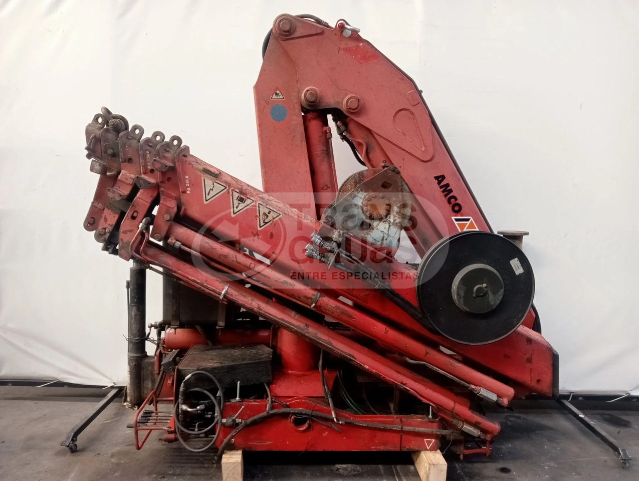 Grúa hidráulica Amco Veba 814 4S - Кран за камион: снимка 4 Grúa hidráulica Amco Veba 814 4S - Кран за камион: снимка 4