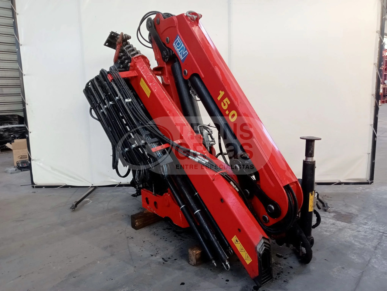 Grúa hidráulica DN 15055 - Кран за камион: снимка 2 Grúa hidráulica DN 15055 - Кран за камион: снимка 2
