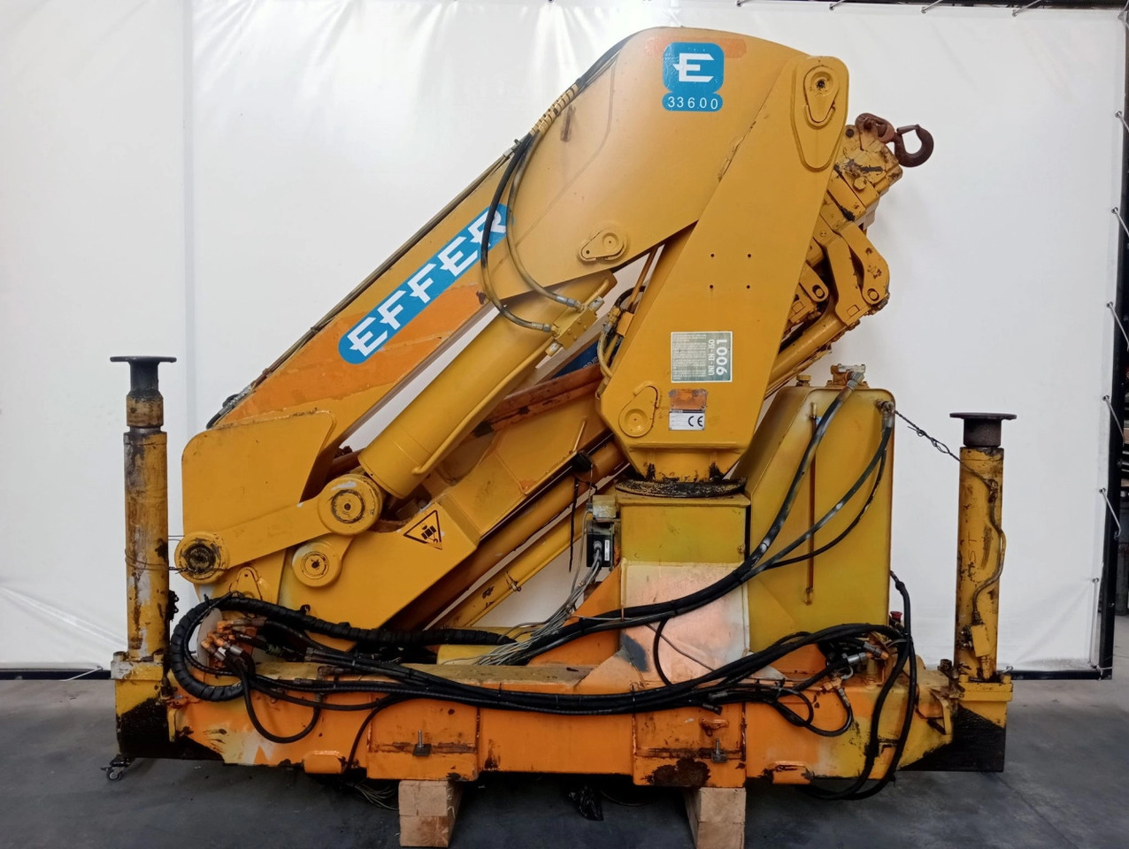 Grúa hidráulica Effer 33600 6S - Кран за камион: снимка 2 Grúa hidráulica Effer 33600 6S - Кран за камион: снимка 2