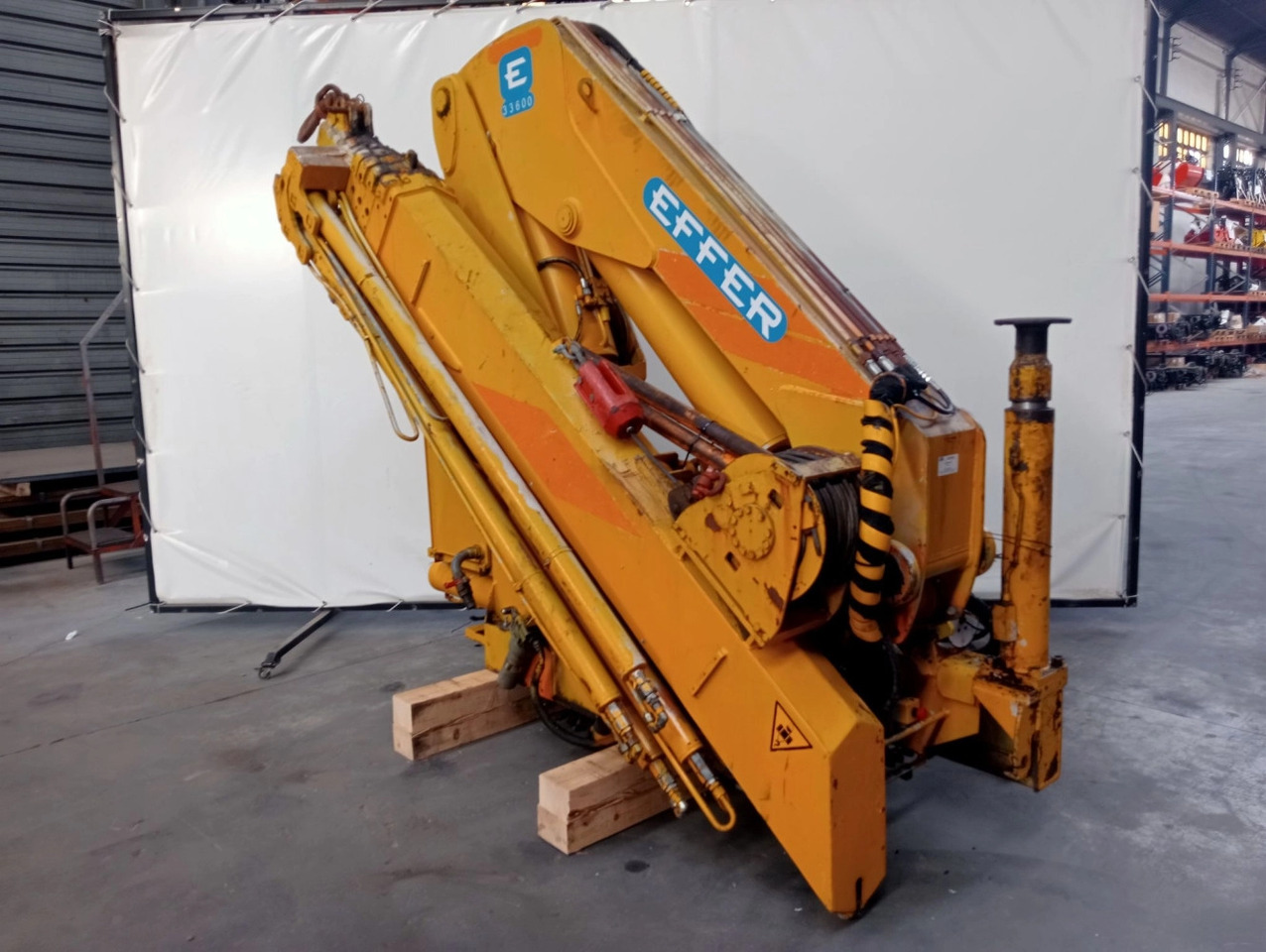 Grúa hidráulica Effer 33600 6S - Кран за камион: снимка 3 Grúa hidráulica Effer 33600 6S - Кран за камион: снимка 3