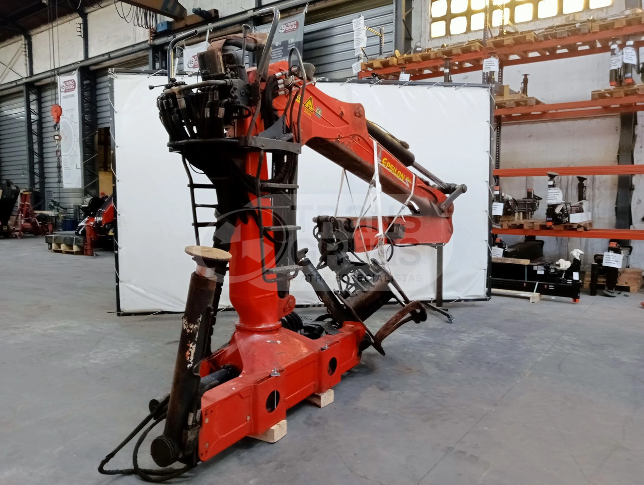 Grúa hidráulica Epsilon E140L 79V - Кран за камион: снимка 2 Grúa hidráulica Epsilon E140L 79V - Кран за камион: снимка 2