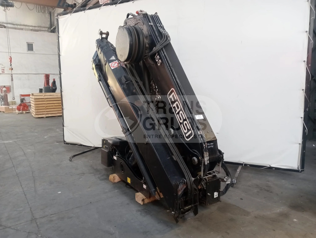 Grúa hidráulica Fassi F155A.2.23 E-DYNAMIC - Кран за камион: снимка 3 Grúa hidráulica Fassi F155A.2.23 E-DYNAMIC - Кран за камион: снимка 3