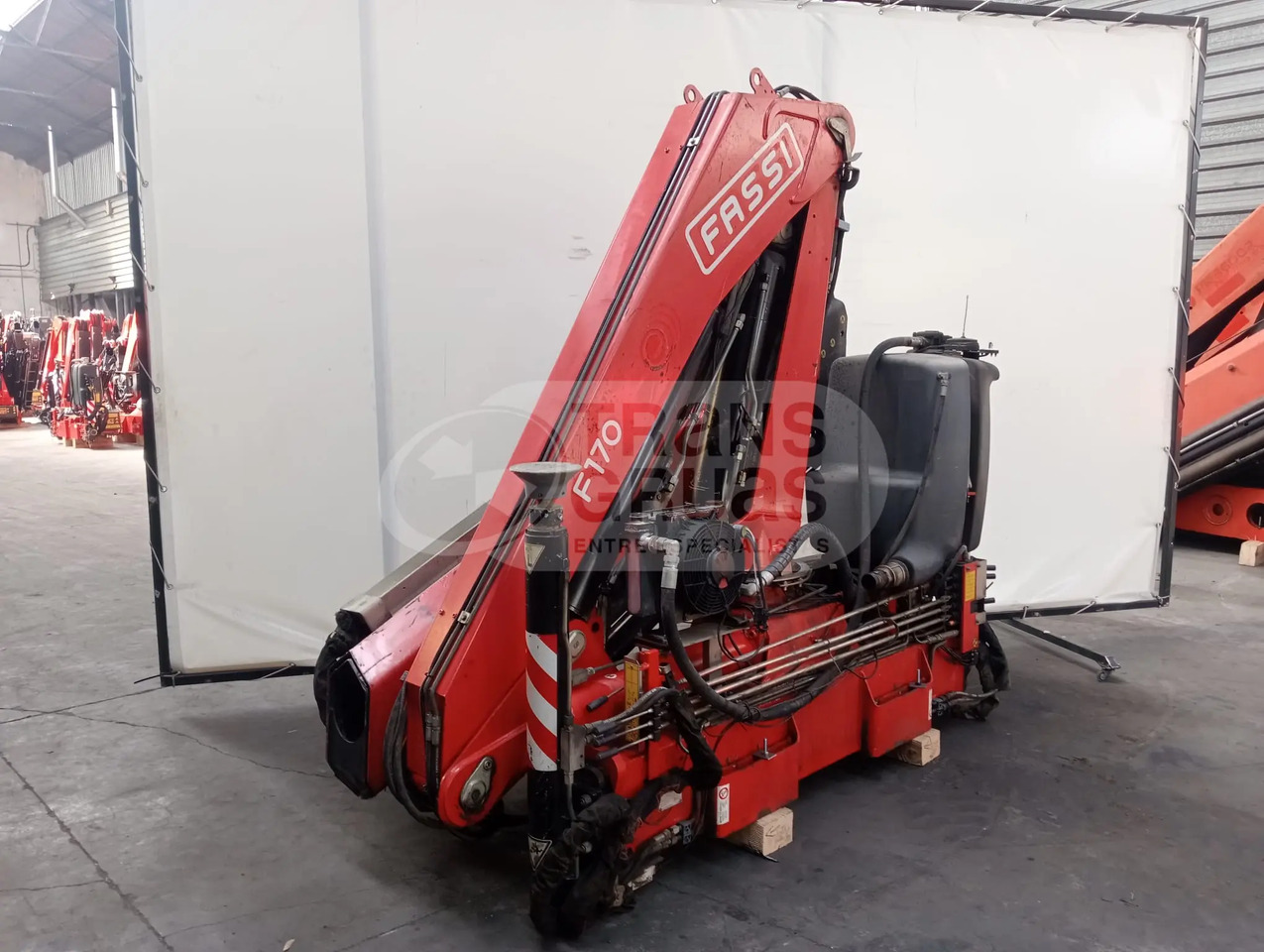 Grúa hidráulica Fassi F170A.23 - Кран за камион: снимка 1 Grúa hidráulica Fassi F170A.23 - Кран за камион: снимка 1