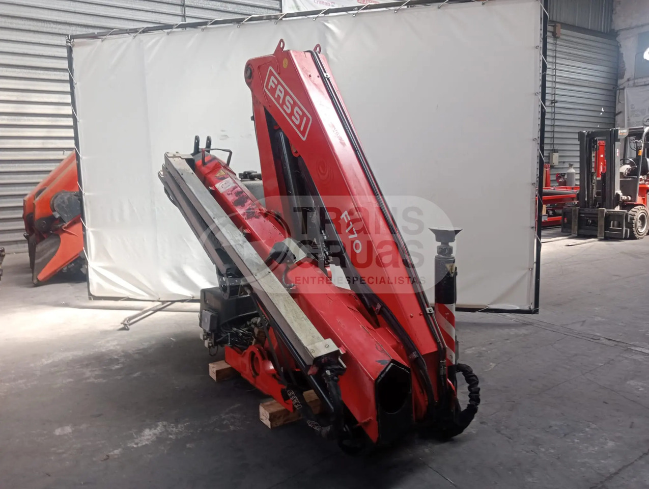 Grúa hidráulica Fassi F170A.23 - Кран за камион: снимка 3 Grúa hidráulica Fassi F170A.23 - Кран за камион: снимка 3