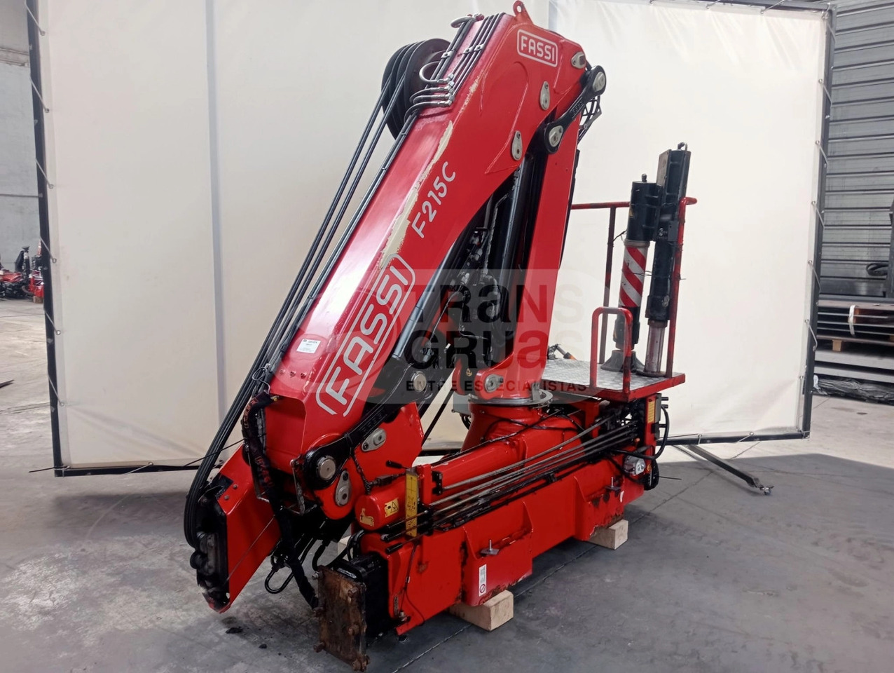 Grúa hidráulica Fassi F215AC.2.24 - Кран за камион: снимка 3 Grúa hidráulica Fassi F215AC.2.24 - Кран за камион: снимка 3