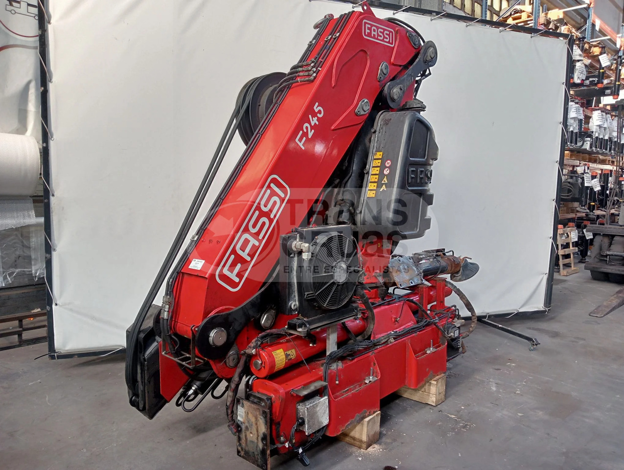 Grúa hidráulica Fassi F245A.2.25 E-DYNAMIC - Кран за камион: снимка 4 Grúa hidráulica Fassi F245A.2.25 E-DYNAMIC - Кран за камион: снимка 4
