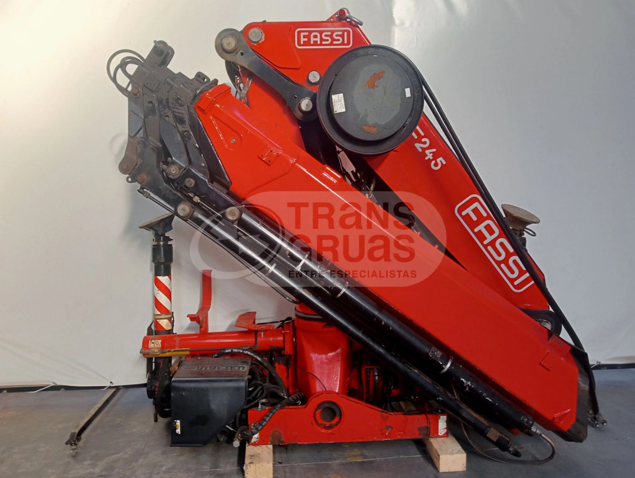 Grúa hidráulica Fassi F245A.2.25 - Кран за камион: снимка 5 Grúa hidráulica Fassi F245A.2.25 - Кран за камион: снимка 5
