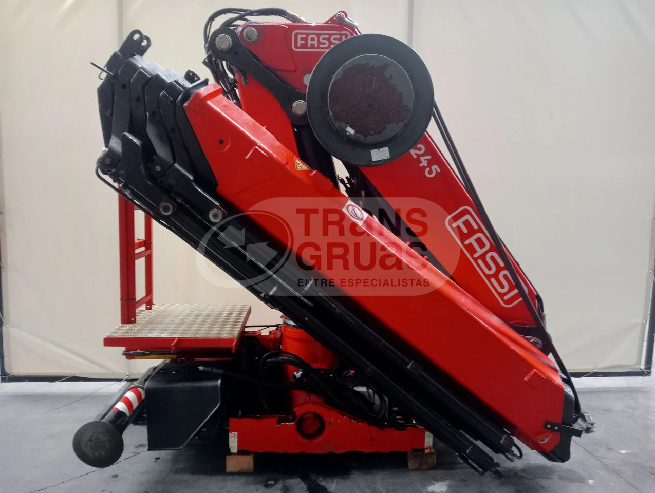 Grúa hidráulica Fassi F245A.2.26 E DYNAMIC - Кран за камион: снимка 2 Grúa hidráulica Fassi F245A.2.26 E DYNAMIC - Кран за камион: снимка 2