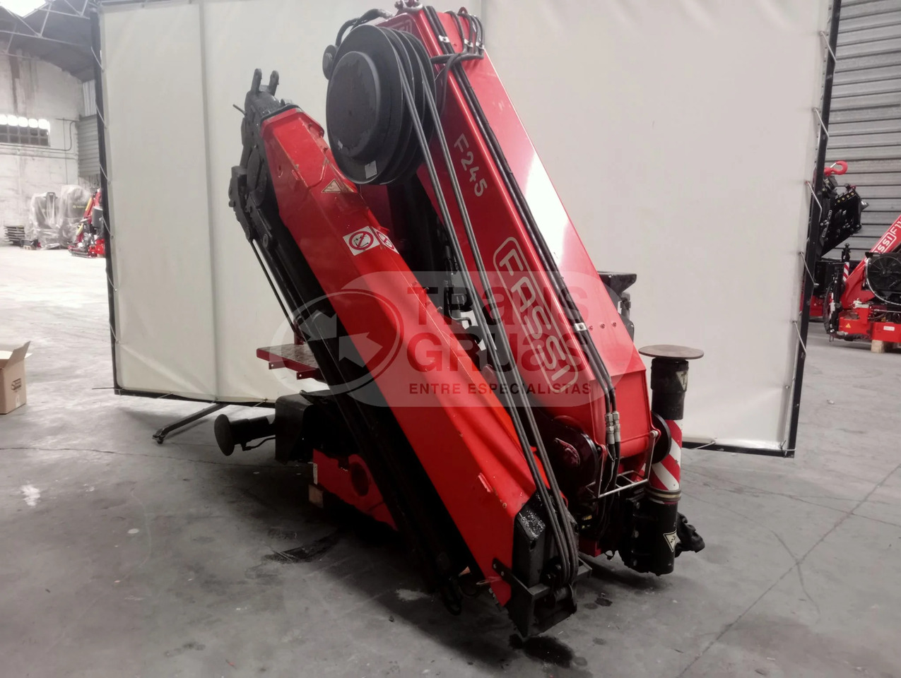 Grúa hidráulica Fassi F245A.2.26 E DYNAMIC - Кран за камион: снимка 4 Grúa hidráulica Fassi F245A.2.26 E DYNAMIC - Кран за камион: снимка 4