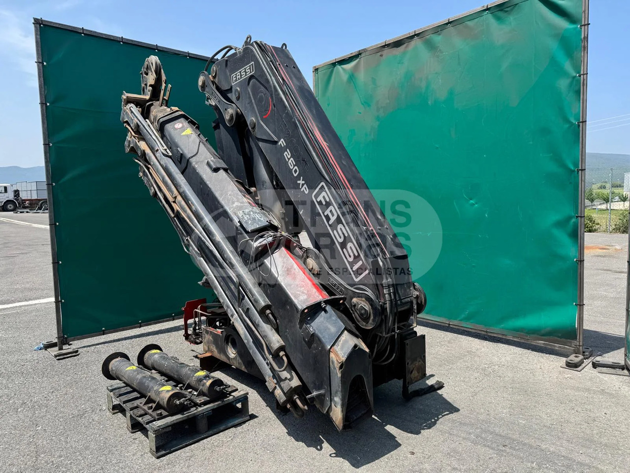 Grúa hidráulica Fassi F260BXP.28 - Кран за камион: снимка 1 Grúa hidráulica Fassi F260BXP.28 - Кран за камион: снимка 1