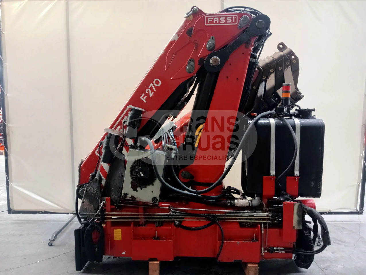 Grúa hidráulica Fassi F270A.26 - Кран за камион: снимка 4 Grúa hidráulica Fassi F270A.26 - Кран за камион: снимка 4