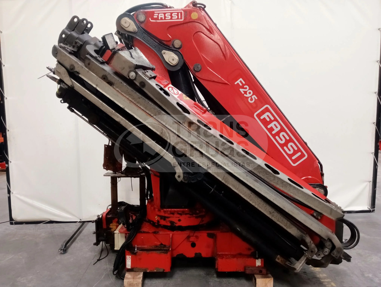 Grúa hidráulica Fassi F295RA.2.25 E-DYNAMIC - Кран за камион: снимка 2 Grúa hidráulica Fassi F295RA.2.25 E-DYNAMIC - Кран за камион: снимка 2