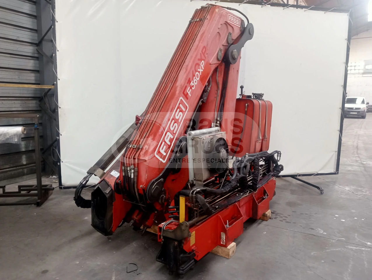 Grúa hidráulica Fassi F360BXP.25 - Кран за камион: снимка 4 Grúa hidráulica Fassi F360BXP.25 - Кран за камион: снимка 4