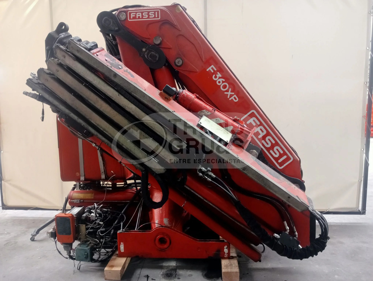 Grúa hidráulica Fassi F360BXP.25 - Кран за камион: снимка 2 Grúa hidráulica Fassi F360BXP.25 - Кран за камион: снимка 2