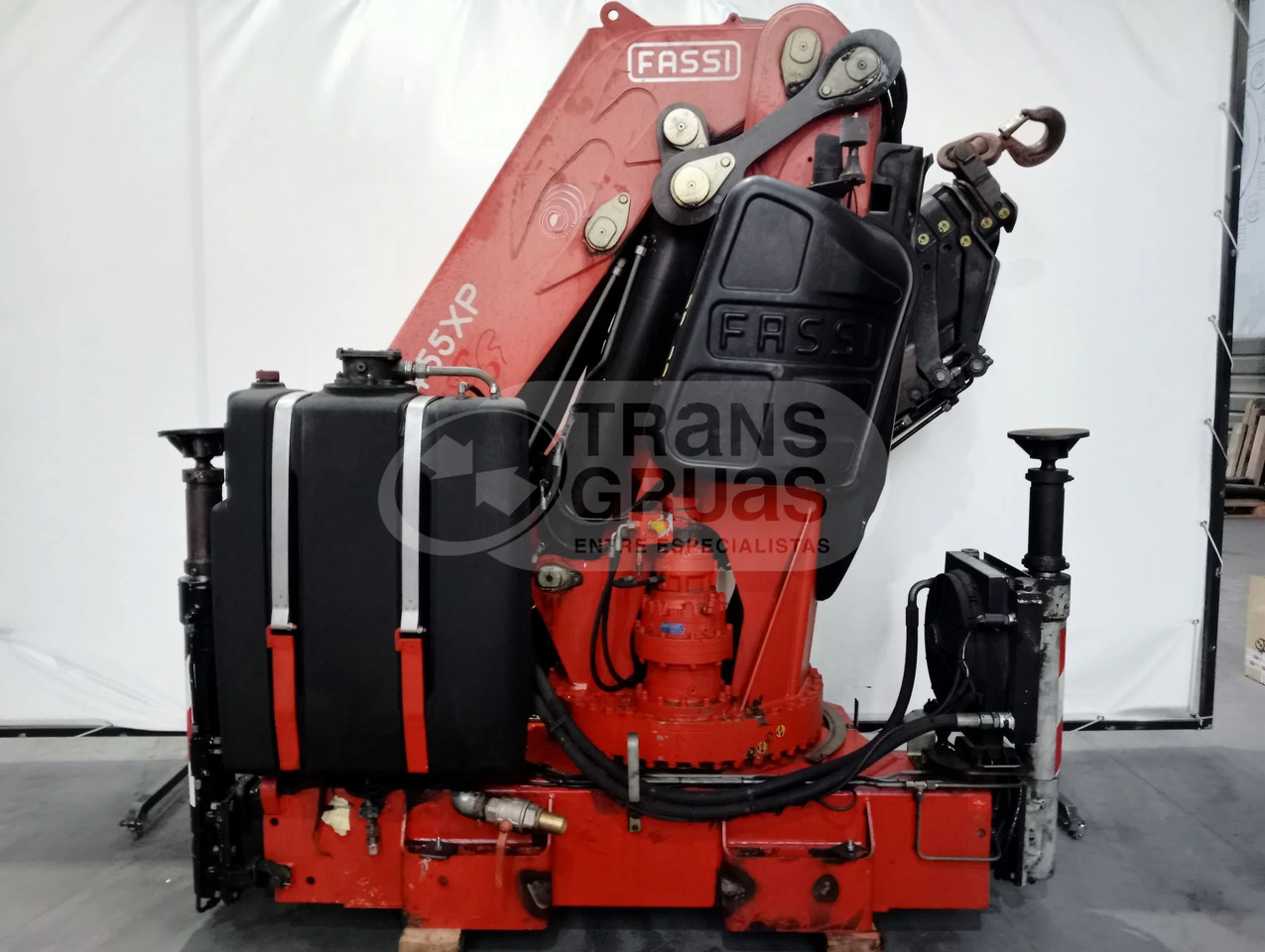 Grúa hidráulica Fassi F455AXP.28 - Кран за камион: снимка 4 Grúa hidráulica Fassi F455AXP.28 - Кран за камион: снимка 4