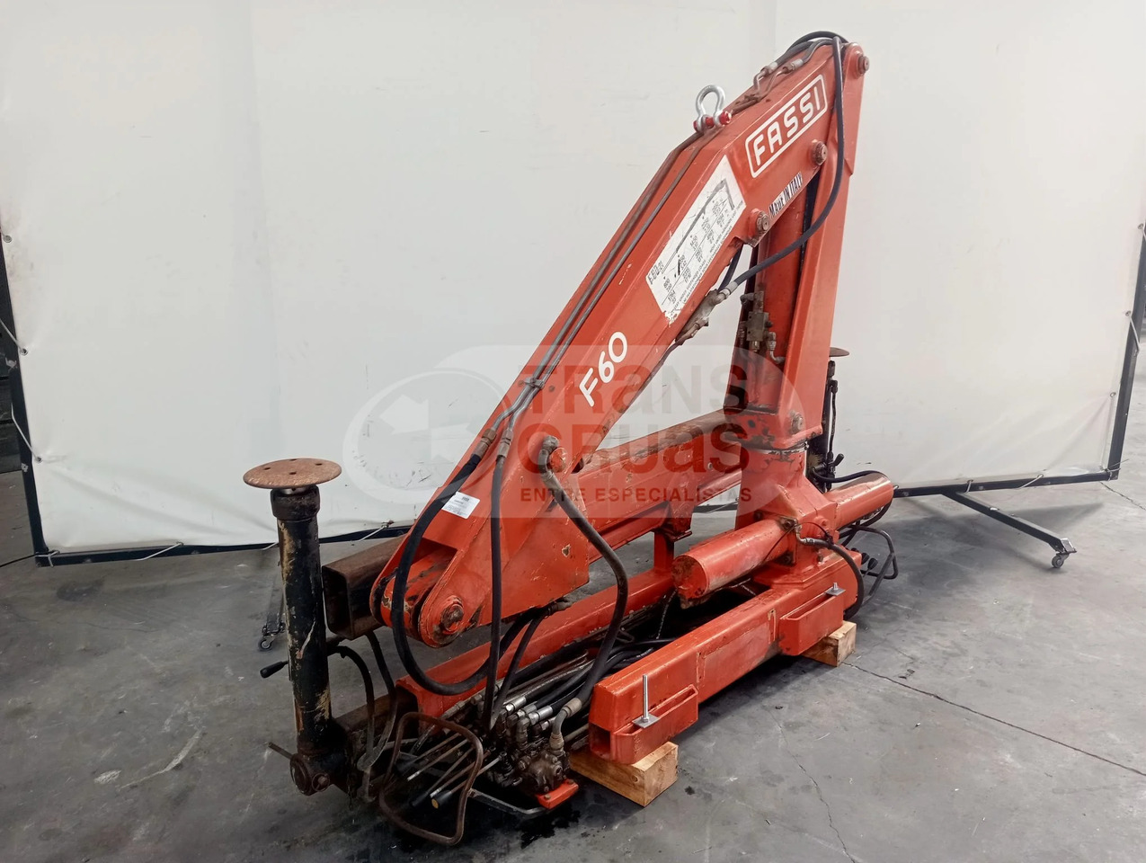 Grúa hidráulica Fassi F60.21 - Кран за камион: снимка 2 Grúa hidráulica Fassi F60.21 - Кран за камион: снимка 2