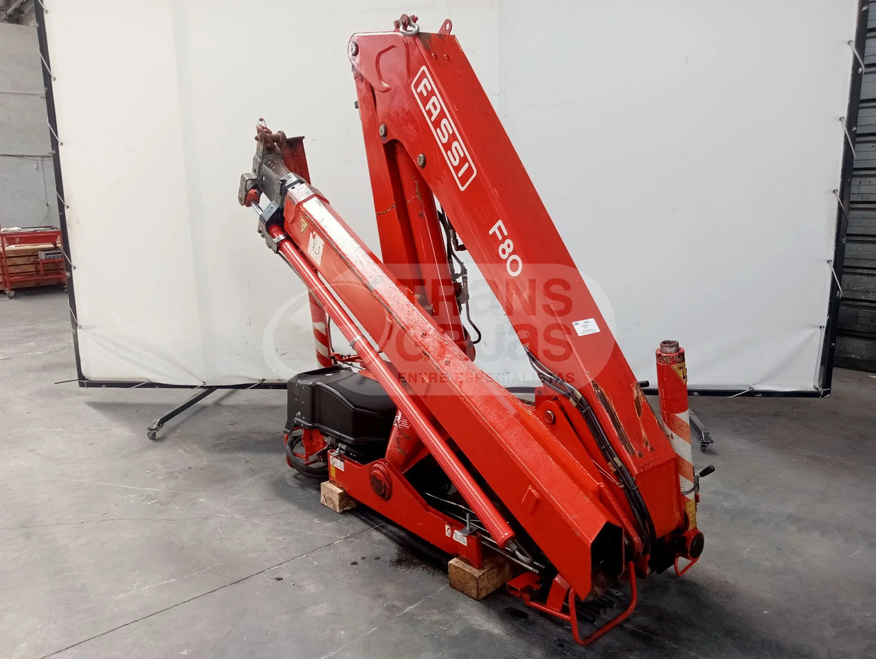 Grúa hidráulica Fassi F80A.22 - Кран за камион: снимка 3 Grúa hidráulica Fassi F80A.22 - Кран за камион: снимка 3