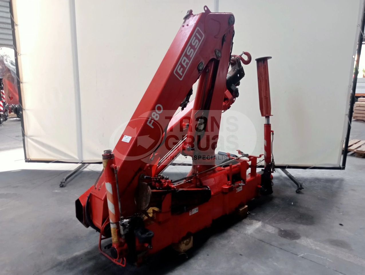 Grúa hidráulica Fassi F80A.22 - Кран за камион: снимка 4 Grúa hidráulica Fassi F80A.22 - Кран за камион: снимка 4