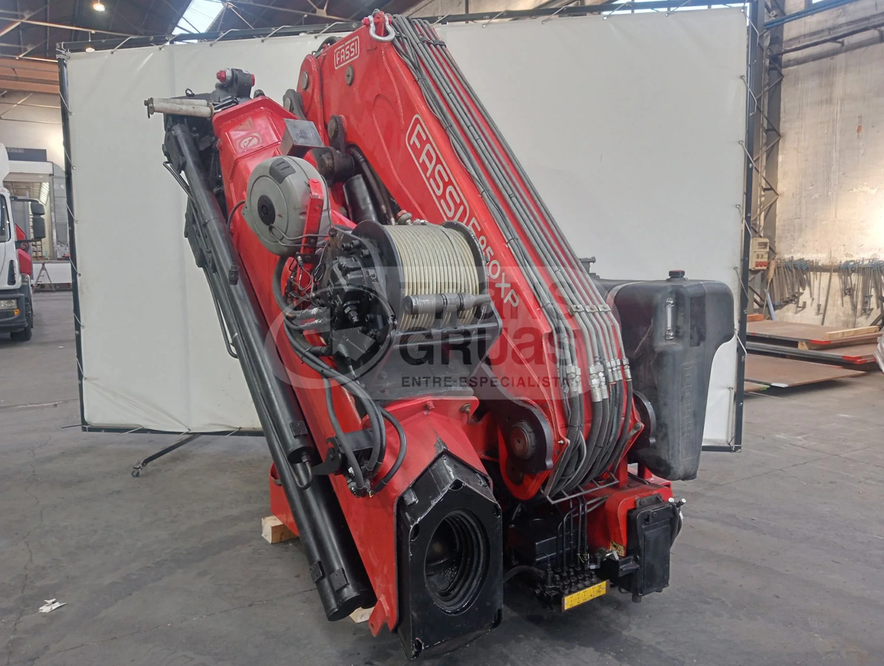Grúa hidráulica Fassi F950AXP.27 - Кран за камион: снимка 1 Grúa hidráulica Fassi F950AXP.27 - Кран за камион: снимка 1