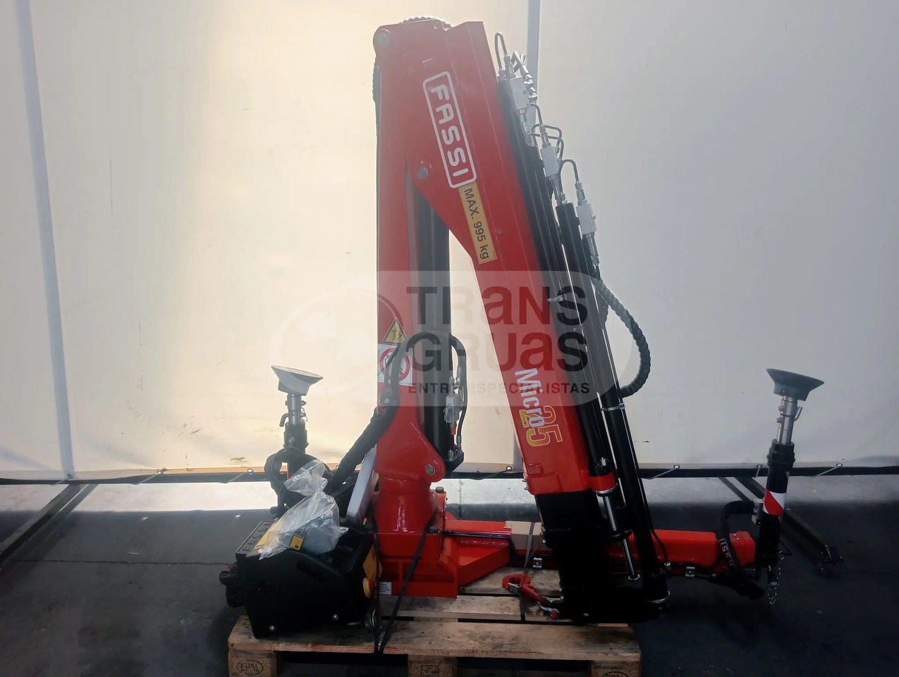 Grúa hidráulica Fassi micro M25A.13 Seminueva - Кран за камион: снимка 3 Grúa hidráulica Fassi micro M25A.13 Seminueva - Кран за камион: снимка 3