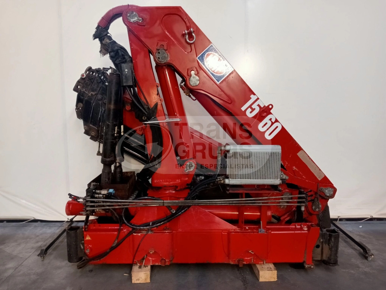 Grúa hidráulica HMF 1563 K5 - Кран за камион: снимка 2 Grúa hidráulica HMF 1563 K5 - Кран за камион: снимка 2