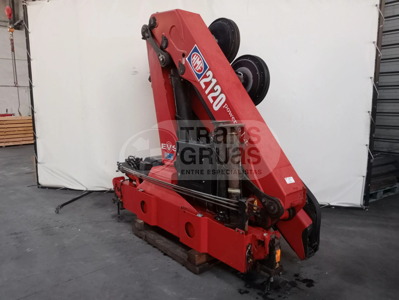 Grúa hidráulica HMF 2120 K4 - Кран за камион: снимка 3 Grúa hidráulica HMF 2120 K4 - Кран за камион: снимка 3