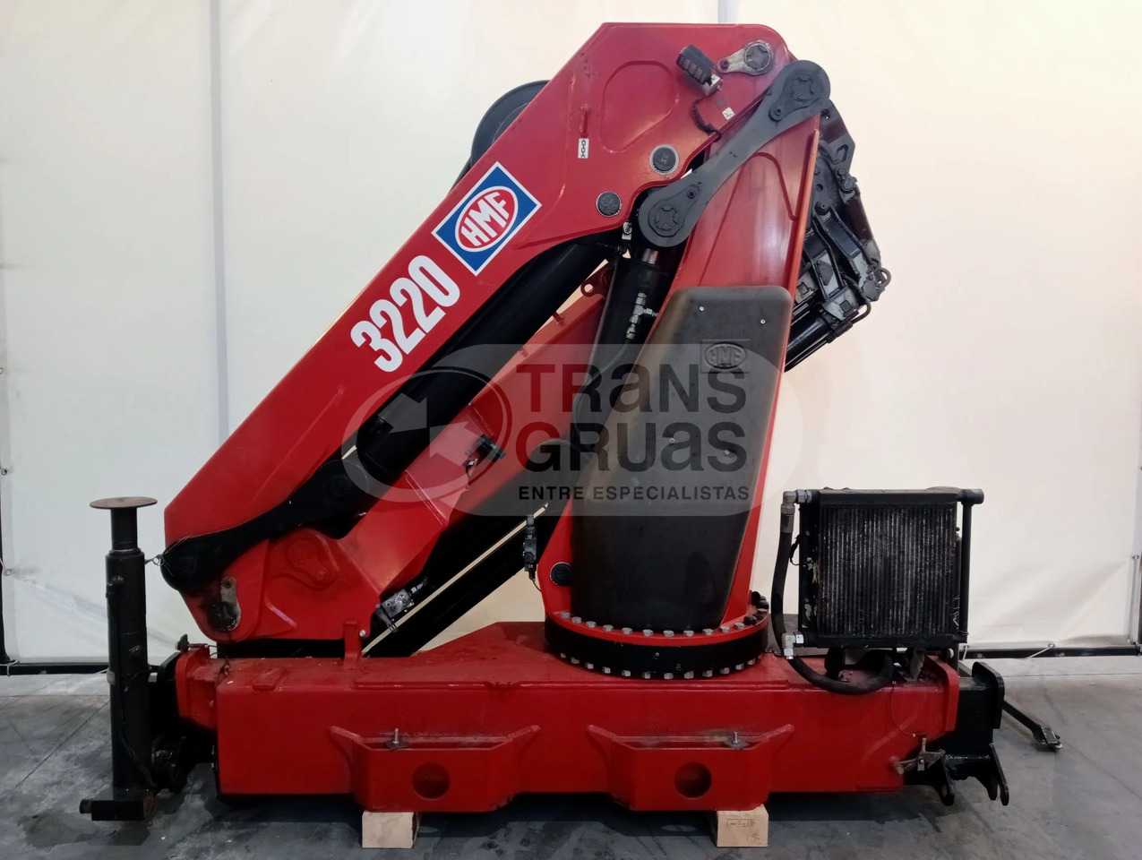 Grúa hidráulica HMF 3220 K - Кран за камион: снимка 3 Grúa hidráulica HMF 3220 K - Кран за камион: снимка 3