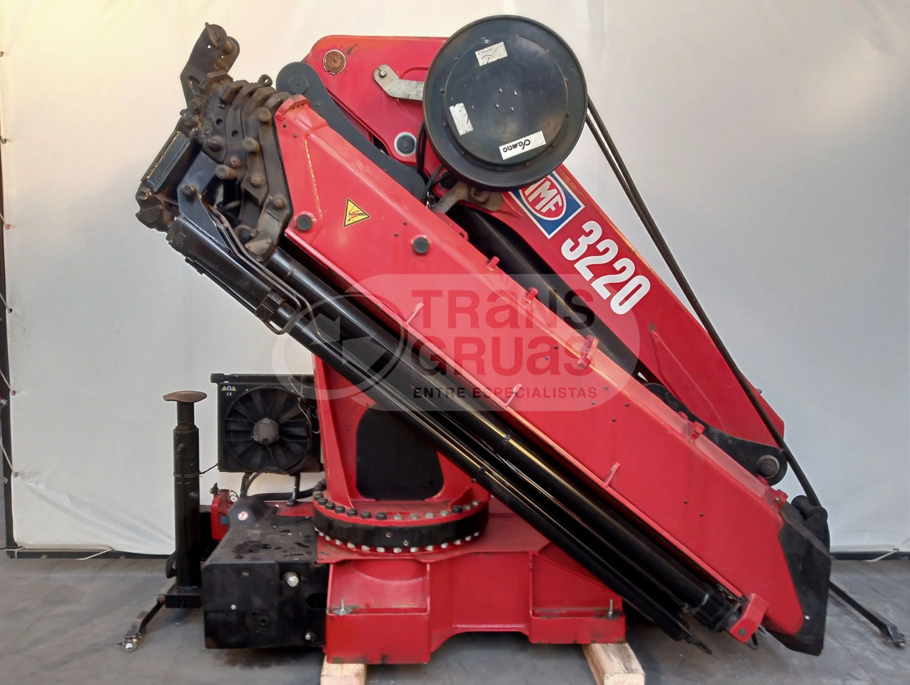 Grúa hidráulica HMF 3220 K - Кран за камион: снимка 2 Grúa hidráulica HMF 3220 K - Кран за камион: снимка 2