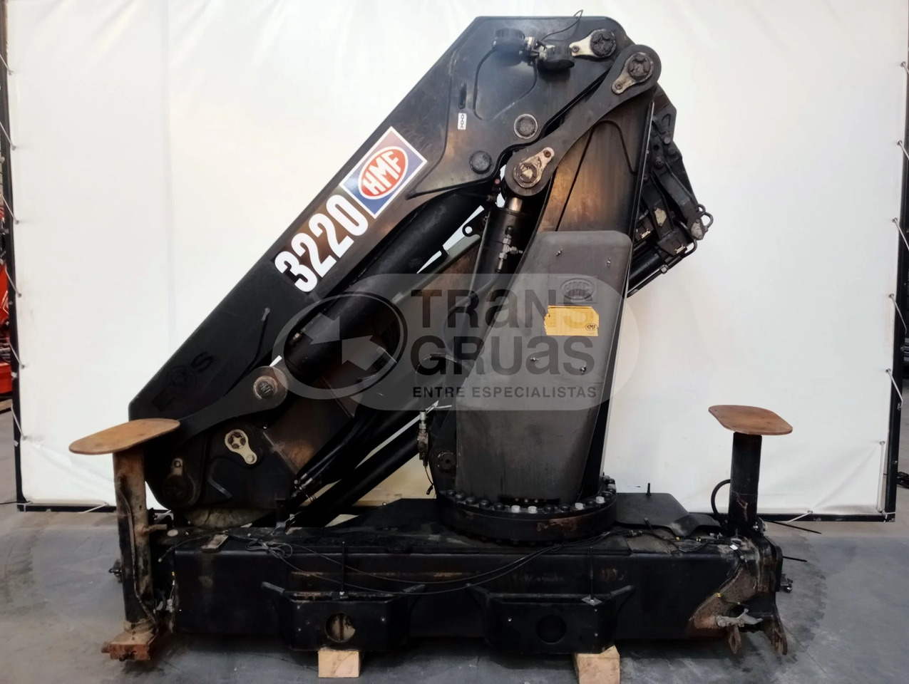 Grúa hidráulica HMF 3220 K5 - Кран за камион: снимка 2 Grúa hidráulica HMF 3220 K5 - Кран за камион: снимка 2