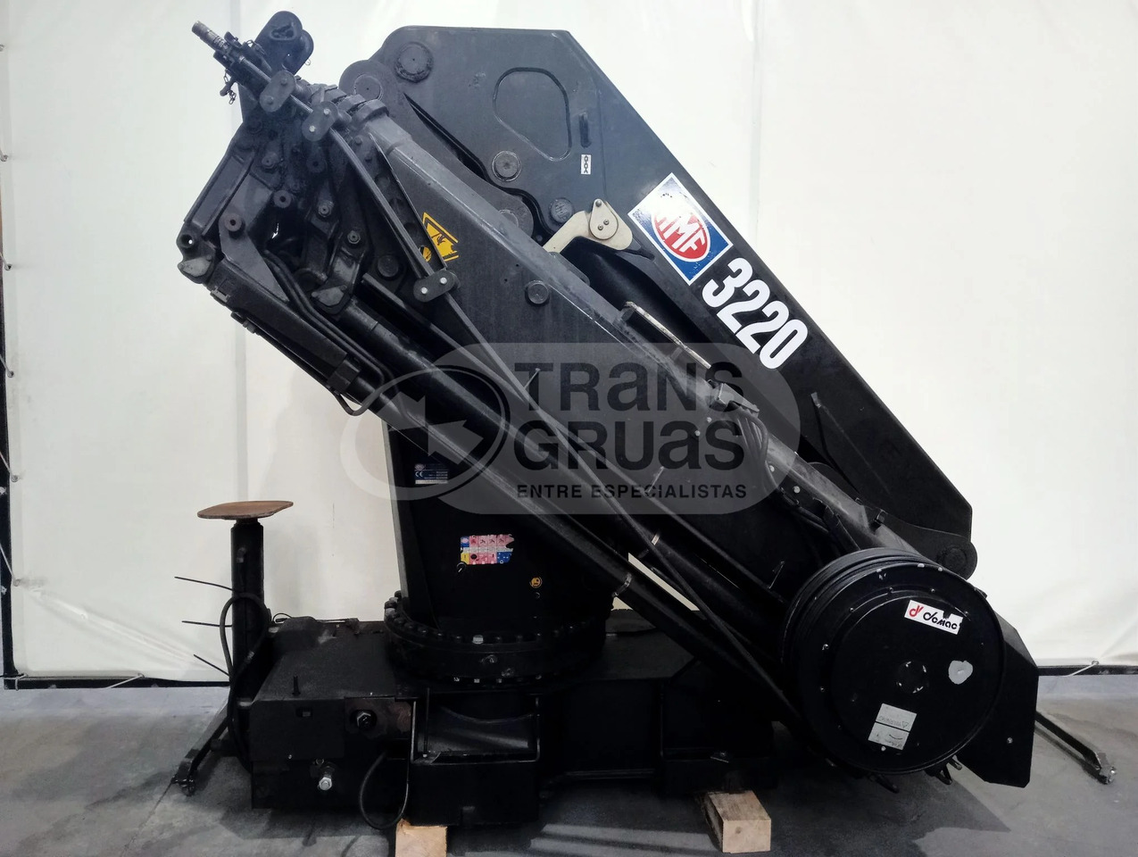 Grúa hidráulica HMF 3220 K5 - Кран за камион: снимка 1 Grúa hidráulica HMF 3220 K5 - Кран за камион: снимка 1