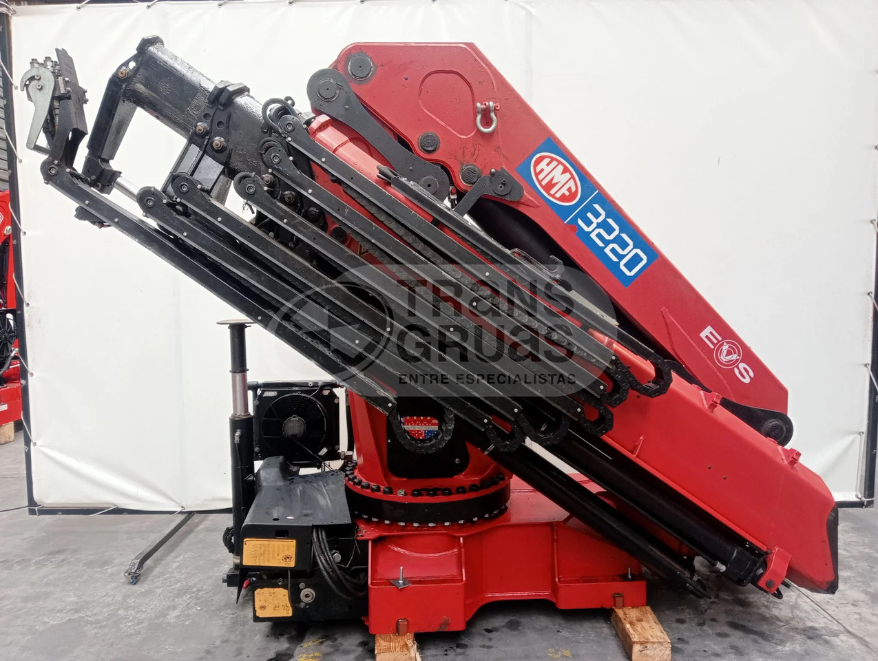 Grúa hidráulica HMF 3220 K6 - Кран за камион: снимка 3 Grúa hidráulica HMF 3220 K6 - Кран за камион: снимка 3