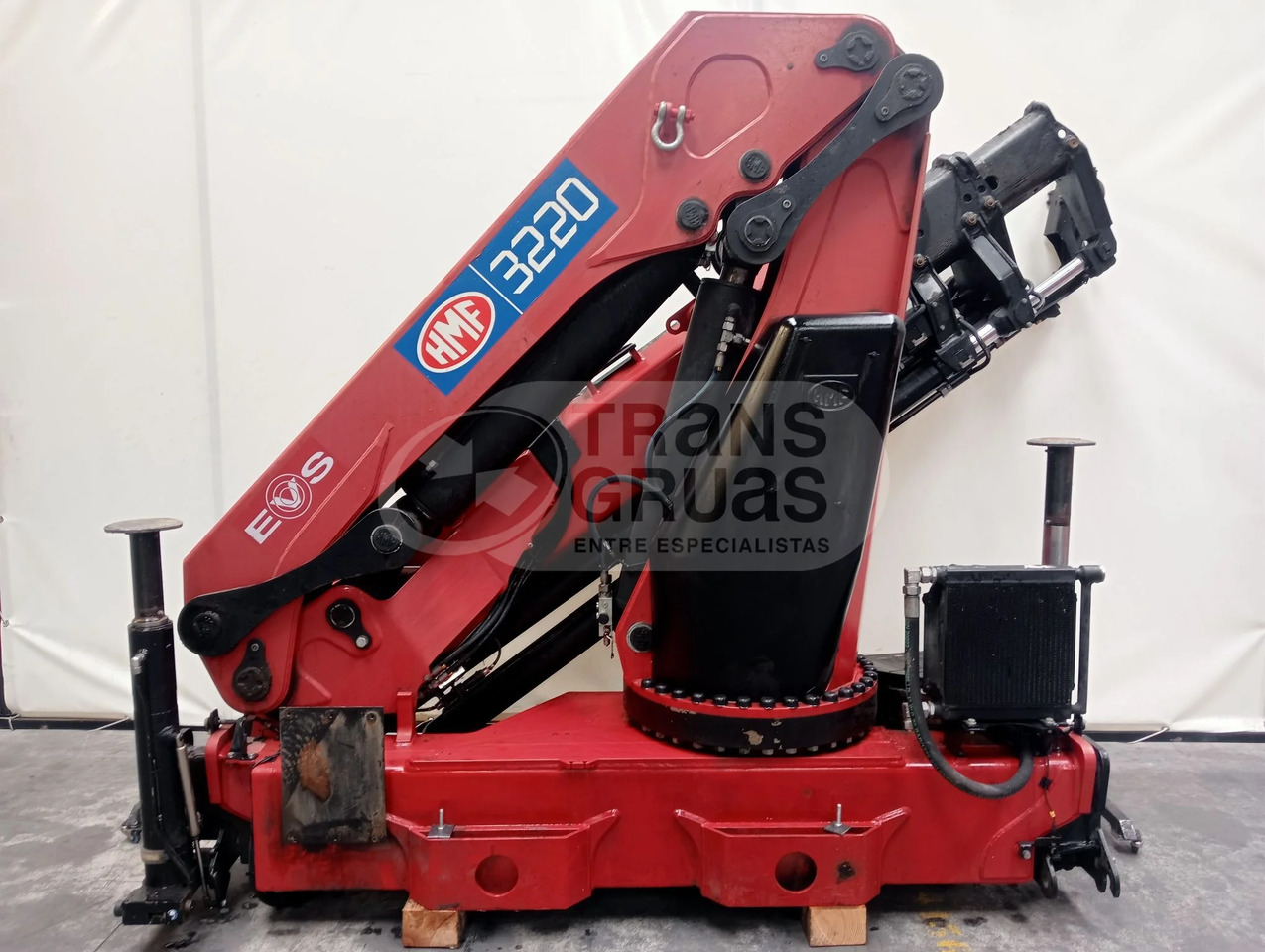 Grúa hidráulica HMF 3220 K6 - Кран за камион: снимка 2 Grúa hidráulica HMF 3220 K6 - Кран за камион: снимка 2