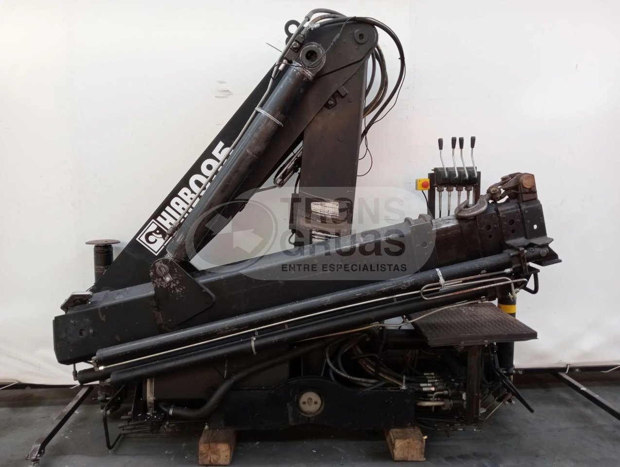 Grúa hidráulica Hiab 095-3 - Кран за камион: снимка 1 Grúa hidráulica Hiab 095-3 - Кран за камион: снимка 1