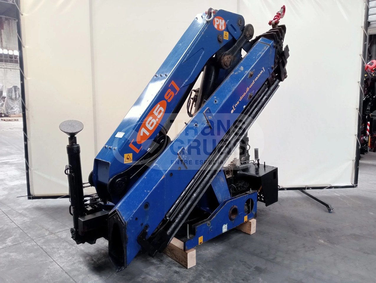 Grúa hidráulica PM 16524 - Кран за камион: снимка 3 Grúa hidráulica PM 16524 - Кран за камион: снимка 3