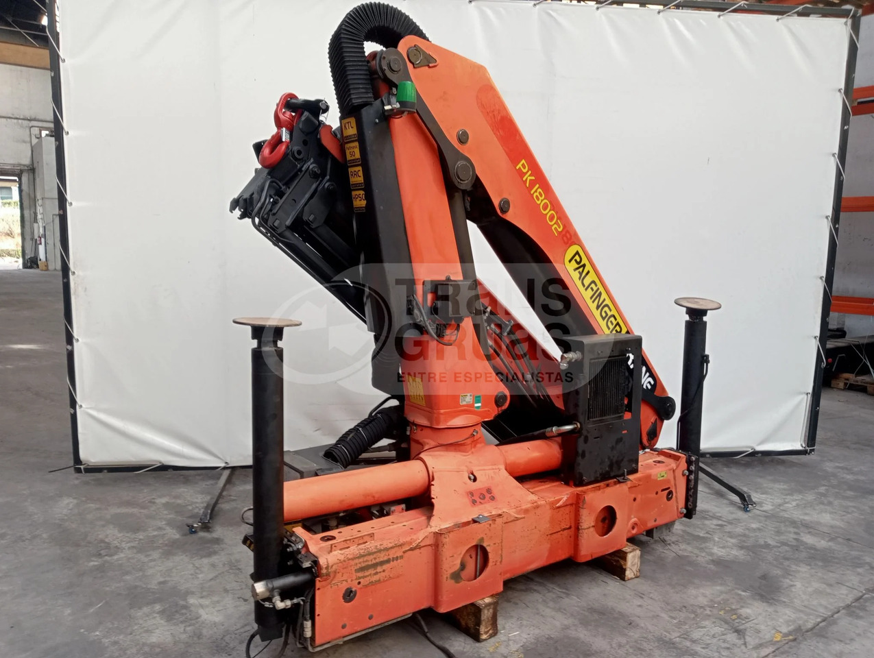Grúa hidráulica Palfinger PK 18002 EH - Кран за камион: снимка 4 Grúa hidráulica Palfinger PK 18002 EH - Кран за камион: снимка 4