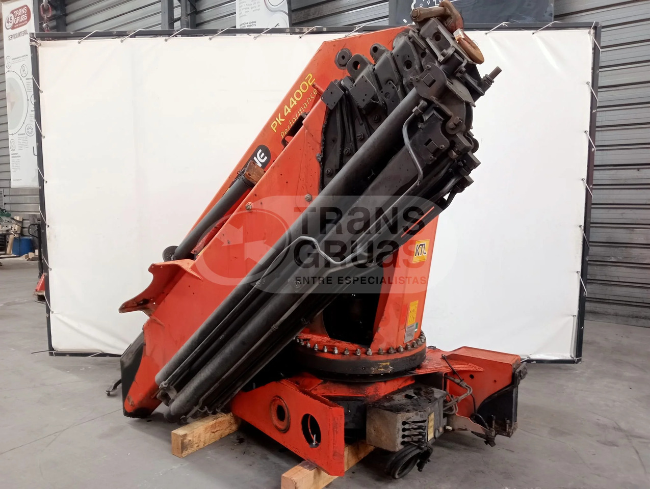 Grúa hodráulica Palfinger PK 44002 - Кран за камион: снимка 1 Grúa hodráulica Palfinger PK 44002 - Кран за камион: снимка 1