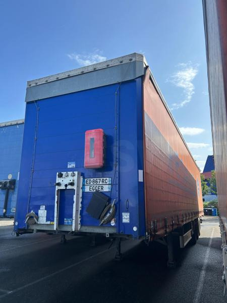 Fliegl - Брезентово полуремарке: снимка 1 Fliegl - Брезентово полуремарке: снимка 1