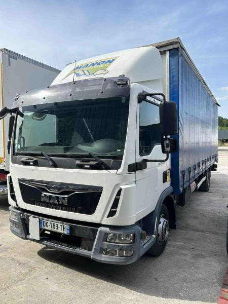 MAN TGL 12.250 - Камион с брезент: снимка 2 MAN TGL 12.250 - Камион с брезент: снимка 2