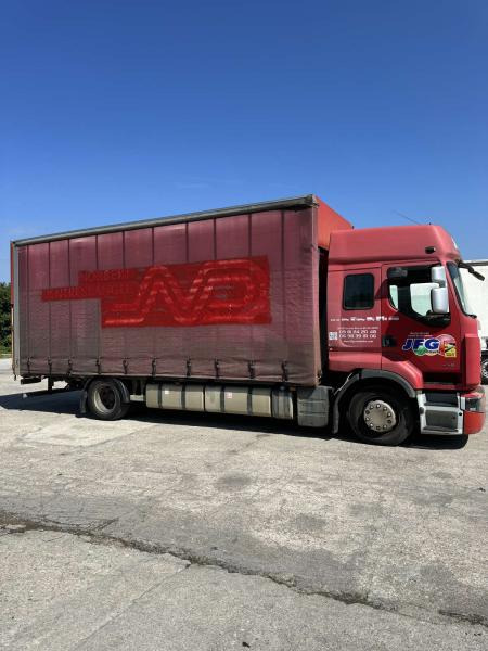 Renault Premium 450 - Камион с брезент: снимка 2 Renault Premium 450 - Камион с брезент: снимка 2