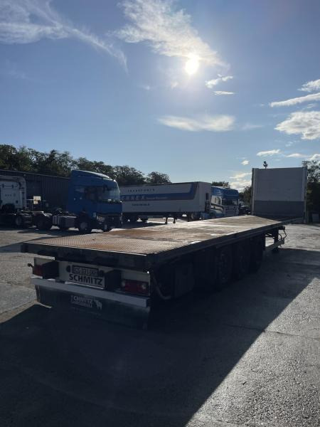 Schmitz Cargobull - Бордово полуремарке/ Платформа: снимка 4 Schmitz Cargobull - Бордово полуремарке/ Платформа: снимка 4