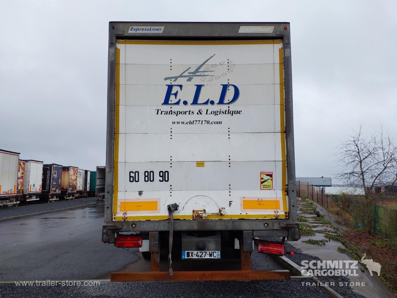 Затворена каросерия полуремарке FRUEHAUF Dryfreight Standard Roller shutter door: снимка 7