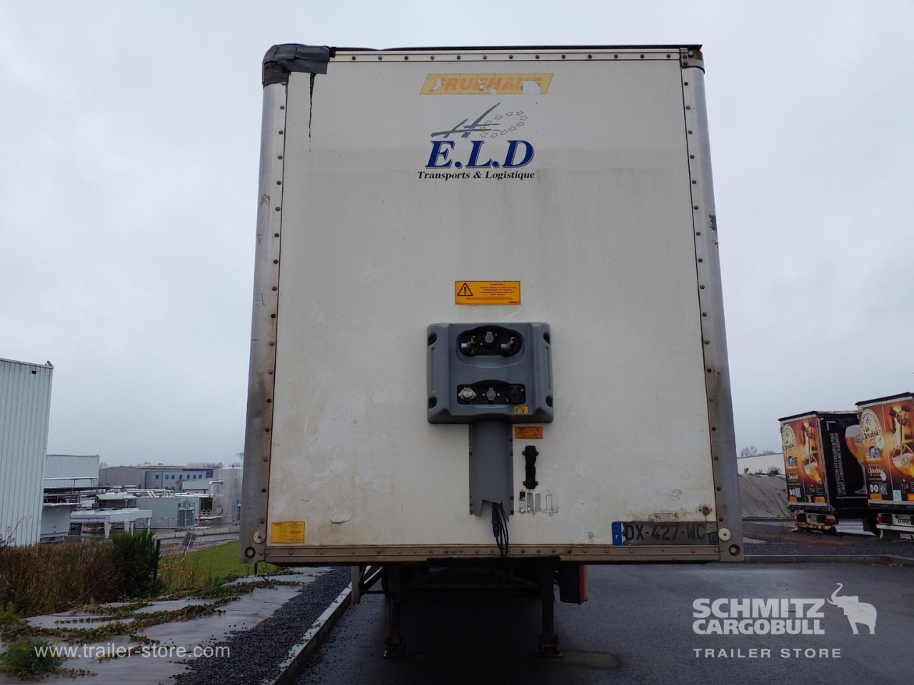 Затворена каросерия полуремарке FRUEHAUF Dryfreight Standard Roller shutter door: снимка 6