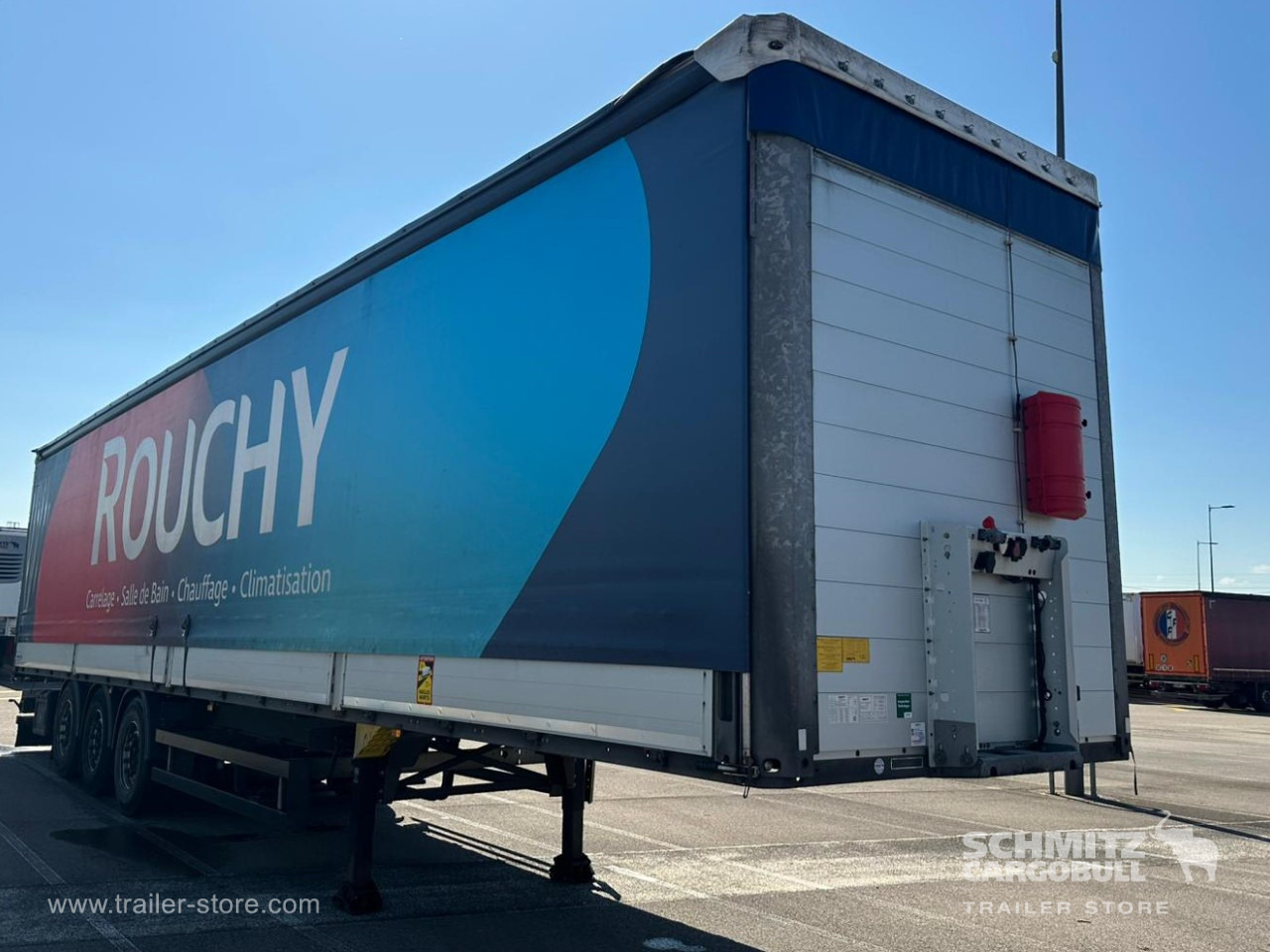 SCHMITZ Curtainsider Dropside - Брезентово полуремарке: снимка 1 SCHMITZ Curtainsider Dropside - Брезентово полуремарке: снимка 1
