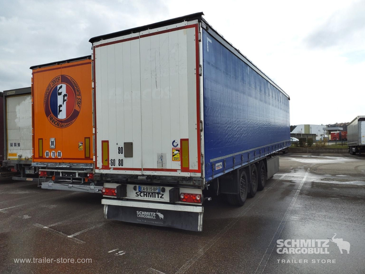 SCHMITZ Curtainsider Standard - Брезентово полуремарке: снимка 5 SCHMITZ Curtainsider Standard - Брезентово полуремарке: снимка 5
