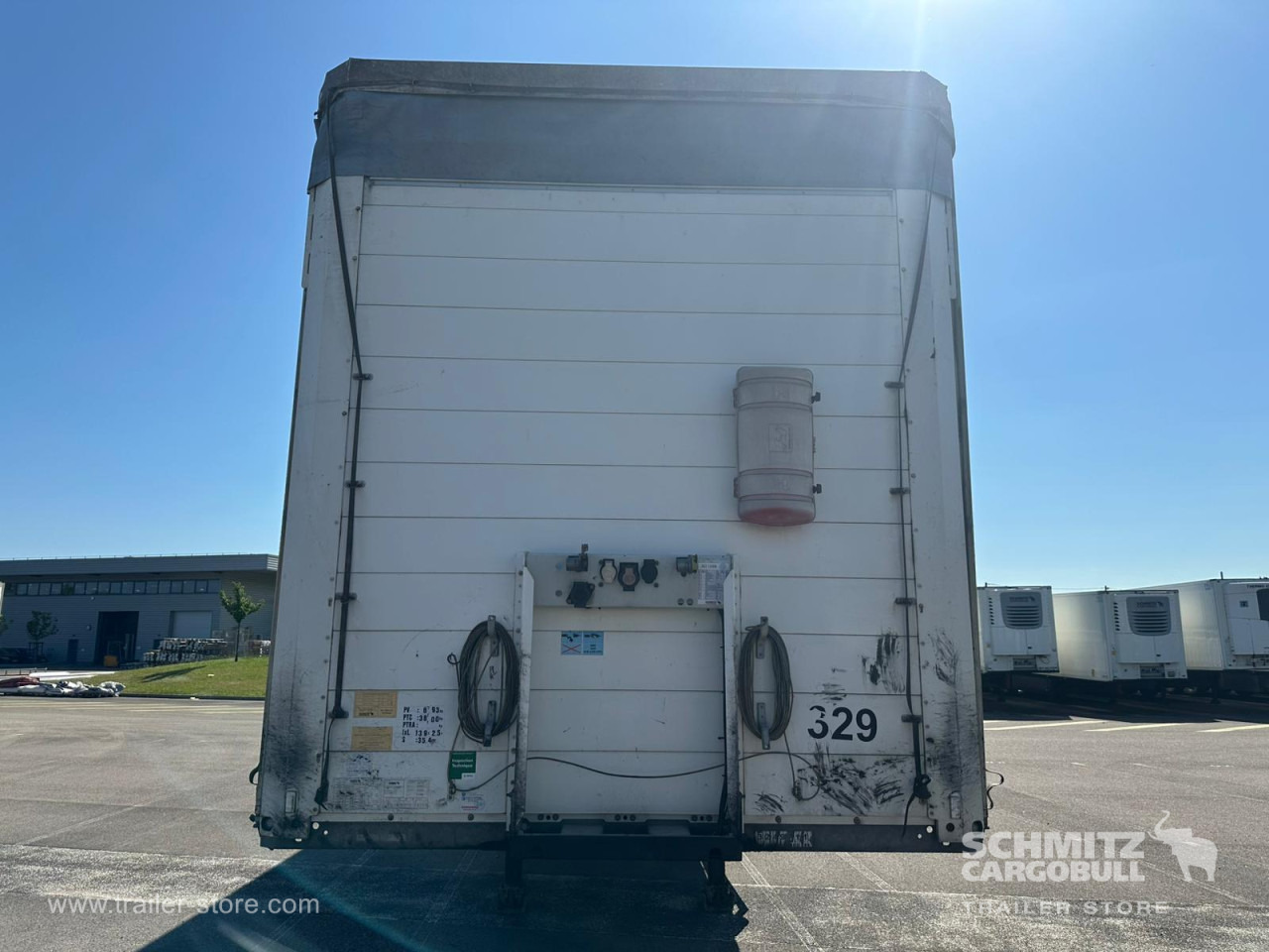 Брезентово полуремарке SCHMITZ Curtainsider Standard: снимка 11